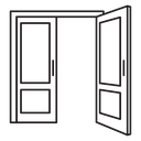 Open door icon