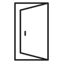 Open door icon