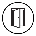 Open door icon