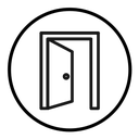 Open door icon