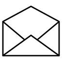 Open Envelope Flap icon