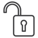 Open Padlock icon