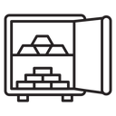 Open safe icon