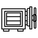 Open safe icon