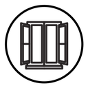 Open windows icon
