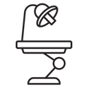 Operating table icon