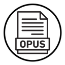 OPUS File Document icon