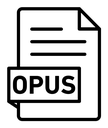 OPUS File Document icon