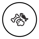 Organic waste icon
