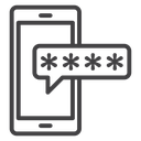 OTP one time password icon