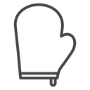 Oven glove 3 icon