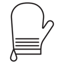Oven glove icon