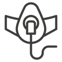 Oxygen mask icon