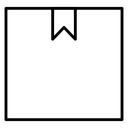 Package Black Outline icon