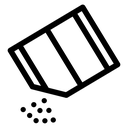 Packet soluble powder icon