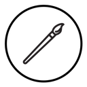 Paint brush icon