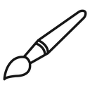 Paint brush icon