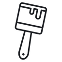 Paint brush 4 icon