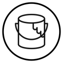Paint bucket icon