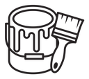 Paint bucket 2 icon