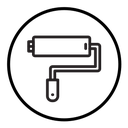 Paint roller icon