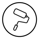 Paint roller icon