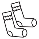 Pair of socks 2 icon