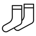 Pair of socks icon