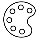Palette Six Paint Wells icon
