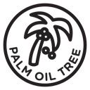 Palm oil free icon