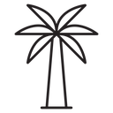 Palm tree icon