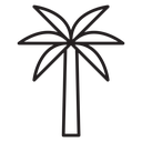 Palm tree icon