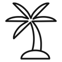Palm tree icon