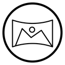 Panoramic view icon