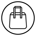 Paper bag icon