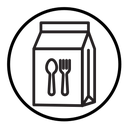 Paper bag icon