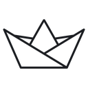 Paper boat 2 icon