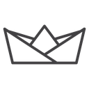 Paper boat 3 icon