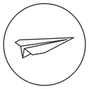 Paper plane icon