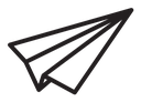 Paper plane icon