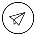 Paper plane icon