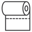 Paper roll icon