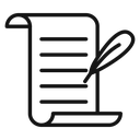 Paper Scroll icon