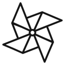 Paper Windmill icon