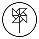 Paper Windmill icon