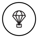 Parachute icon