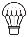 Parachute icon