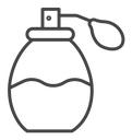 Parfum Black Outline icon