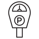 Parking meter icon
