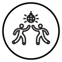 Party Black Outline icon